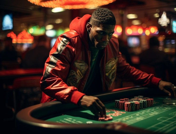 Mobile app showing Free Bet Blackjack betting interface